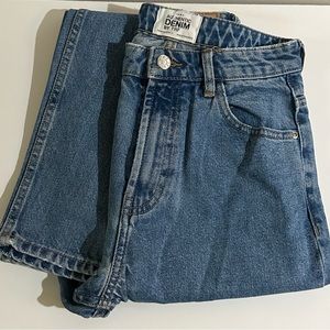 ZARA Blue Mom Fit Jeans